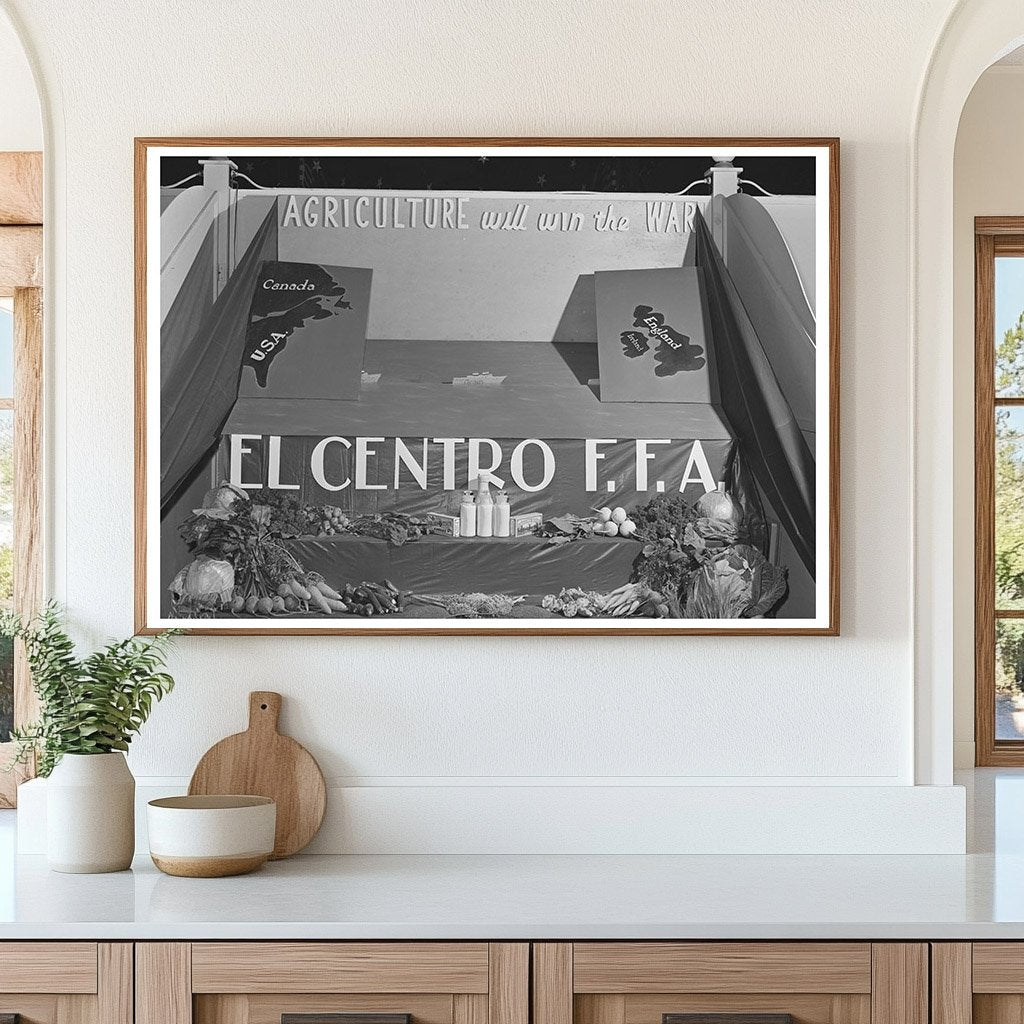 Imperial County Fair Exhibit El Centro California March 1942 - Available at KNOWOL