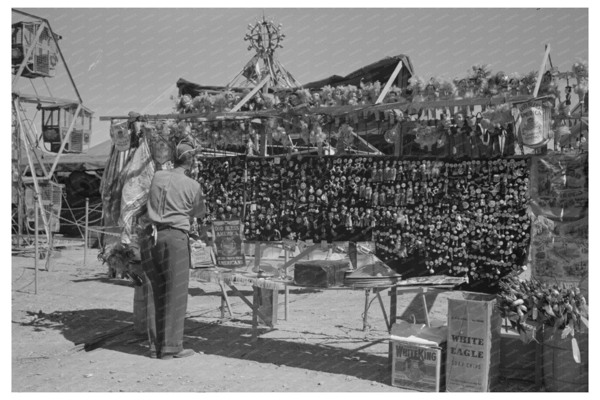 Imperial County Fair Souvenir Stand El Centro 1942 - Available at KNOWOL