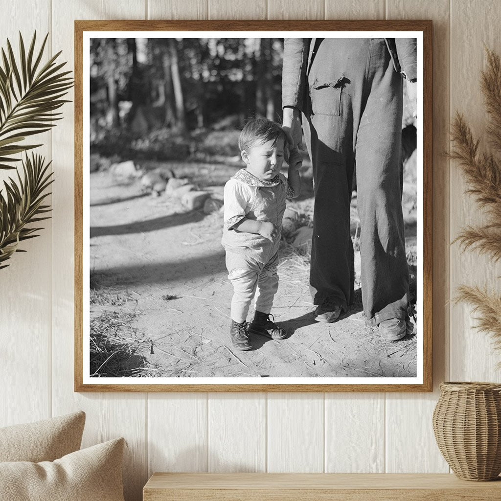 Indigenous Infant of Blueberry Picker in Minnesota 1937 - Available at KNOWOL