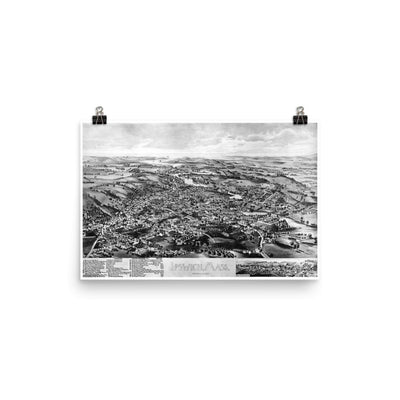 Ipswich, MA 1893 Map - Available at KNOWOL