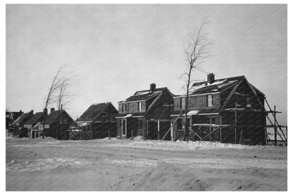 Ironwood Homesteads House Under Construction January 1937 - Available at KNOWOL