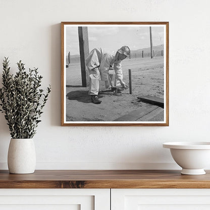 Irrigator in Guayule Nursery Salinas California 1942 - Available at KNOWOL