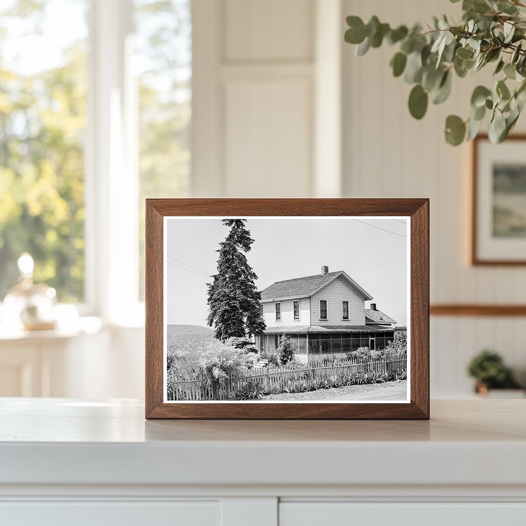 Italian Farmers Ranch House in Santa Clara County 1939 - Available at KNOWOL