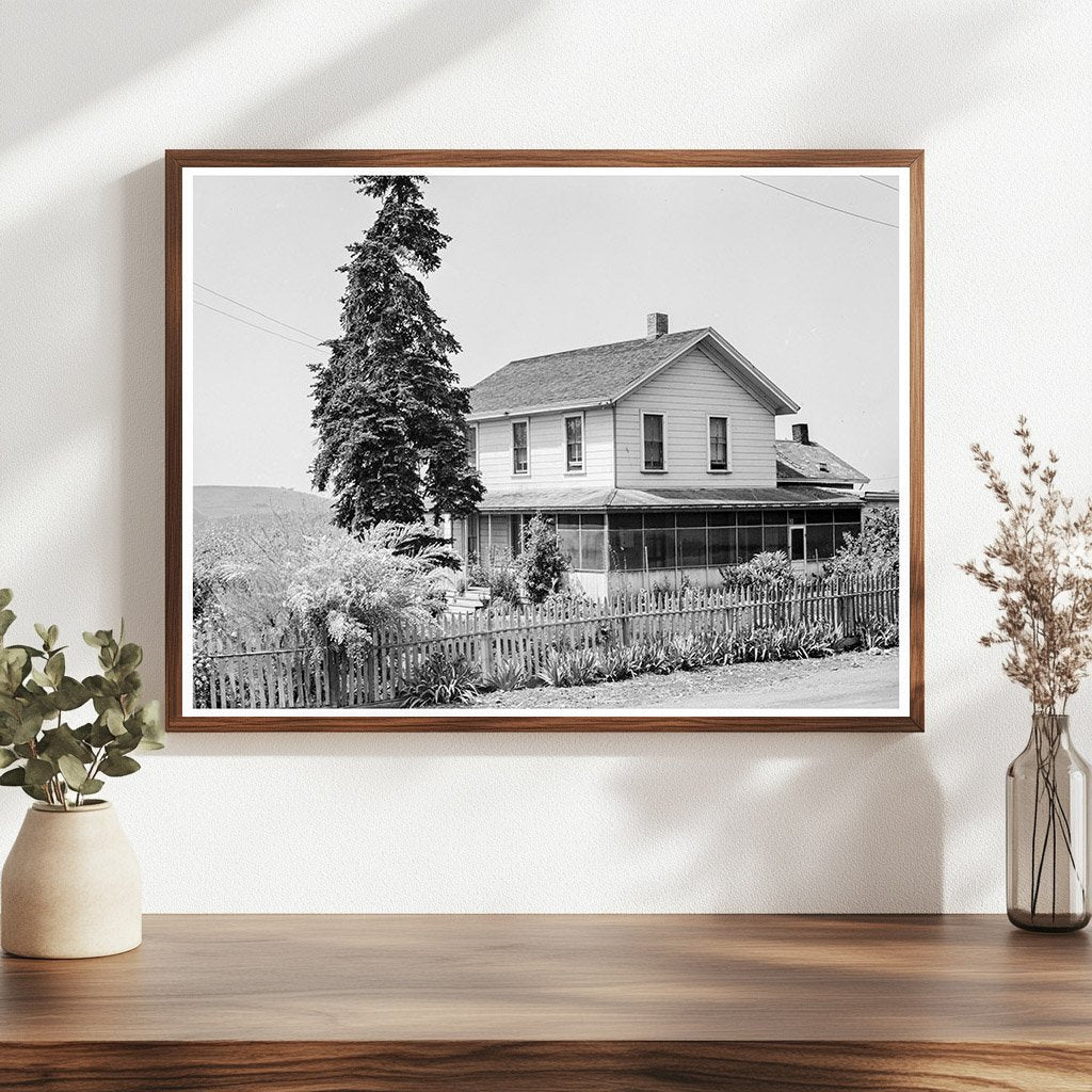 Italian Farmers Ranch House in Santa Clara County 1939 - Available at KNOWOL