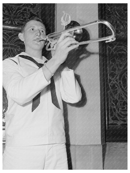 J. Donald Schupp at 1944 Bach Festival Trombone Choir - Available at KNOWOL