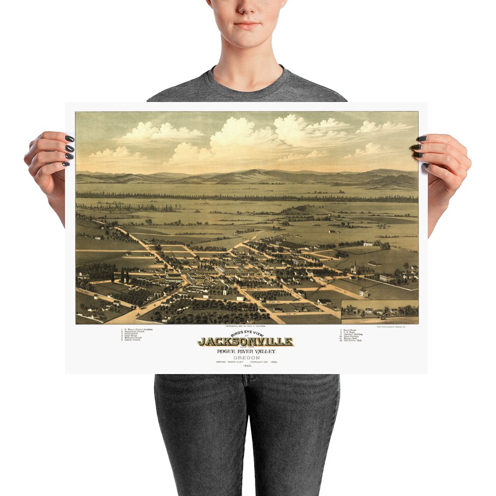 Jacksonville, OR 1883 - Available at KNOWOL