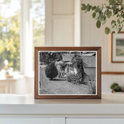 Jacob N. Schrock Family on Farm in Yakima Valley 1939 - Available at KNOWOL