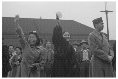 Japanese - American Evacuation Scene Los Angeles 1942 - Available at KNOWOL