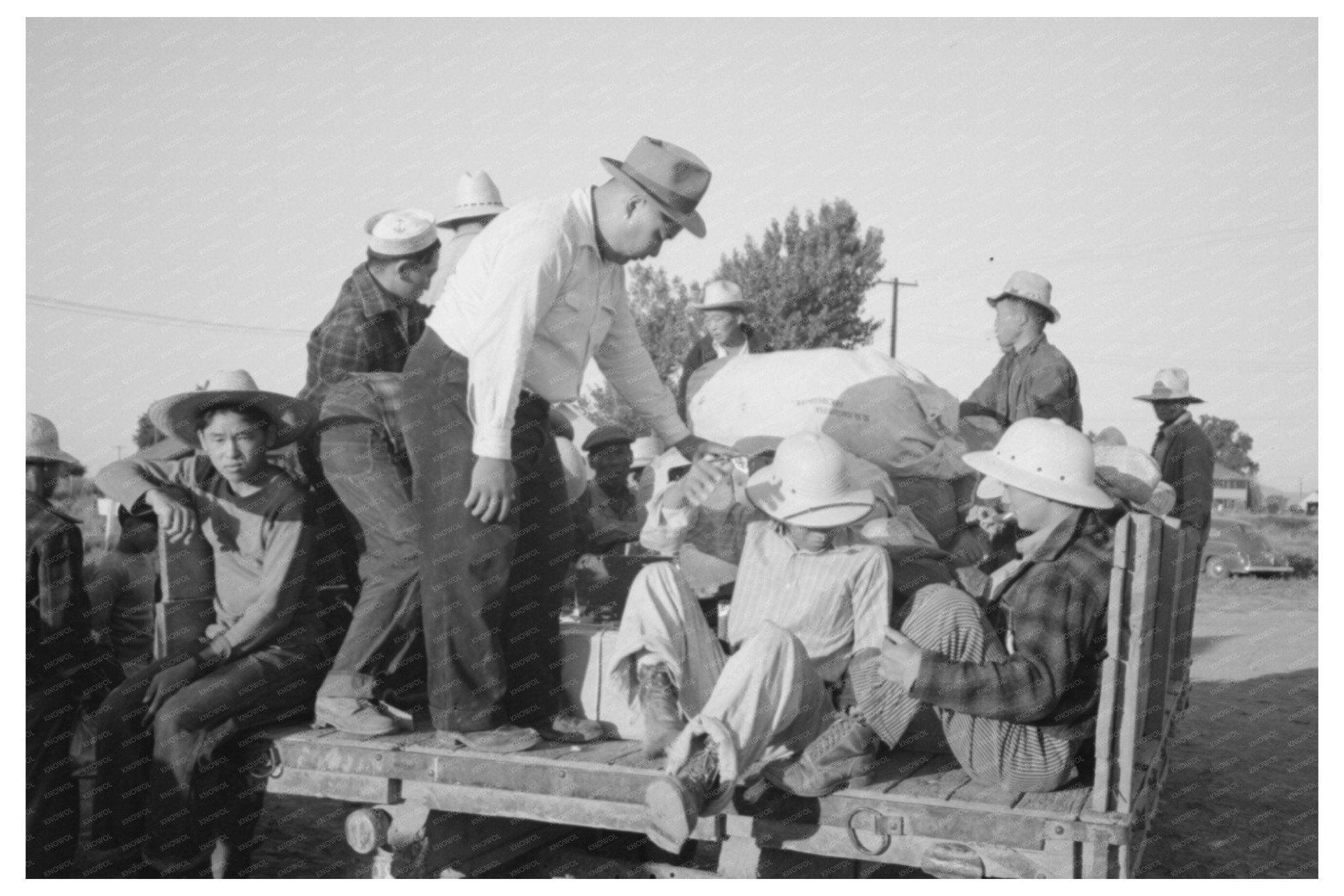 Japanese - American Farm Workers in Nyssa Oregon July 1942 - Available at KNOWOL