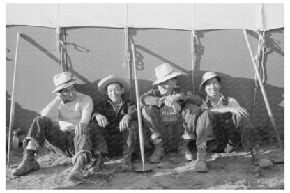 Japanese - American Farm Workers Mobile Camp Nyssa Oregon 1942 - Available at KNOWOL