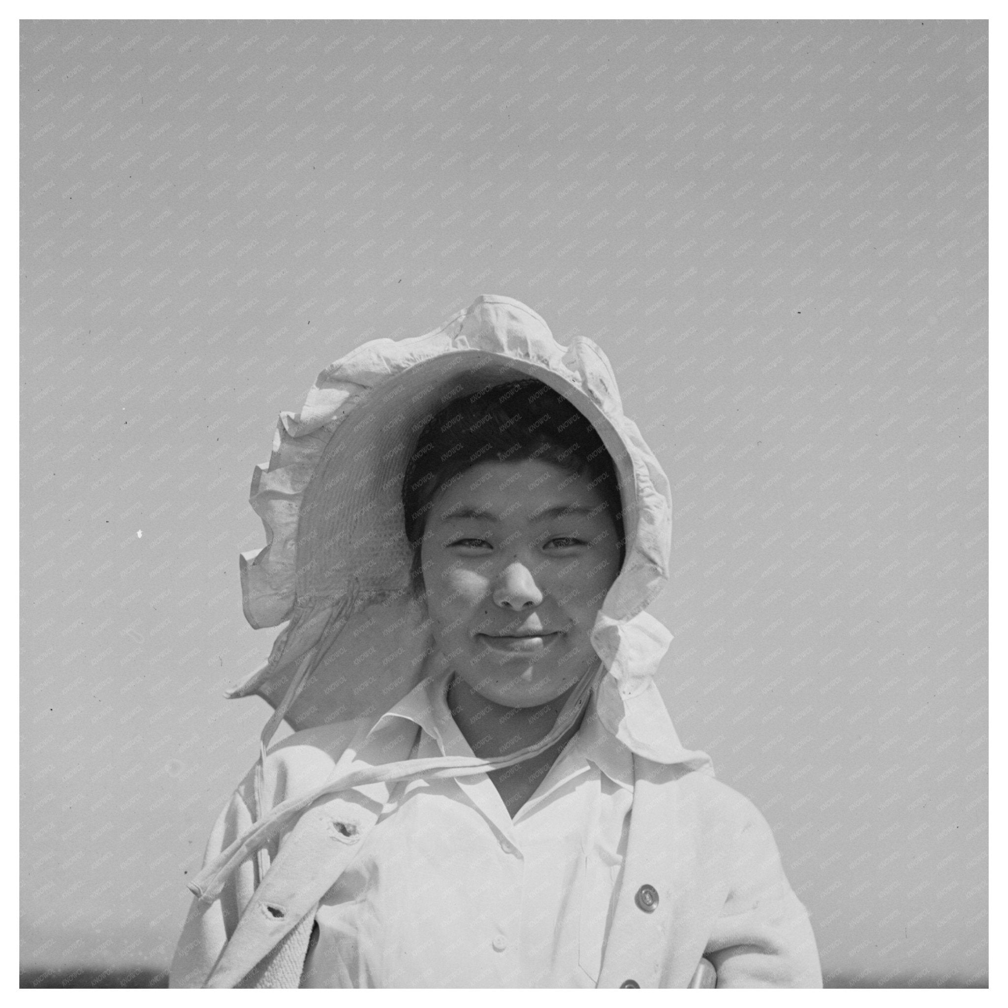 Japanese - American Farmer in San Benito County 1942 - Available at KNOWOL