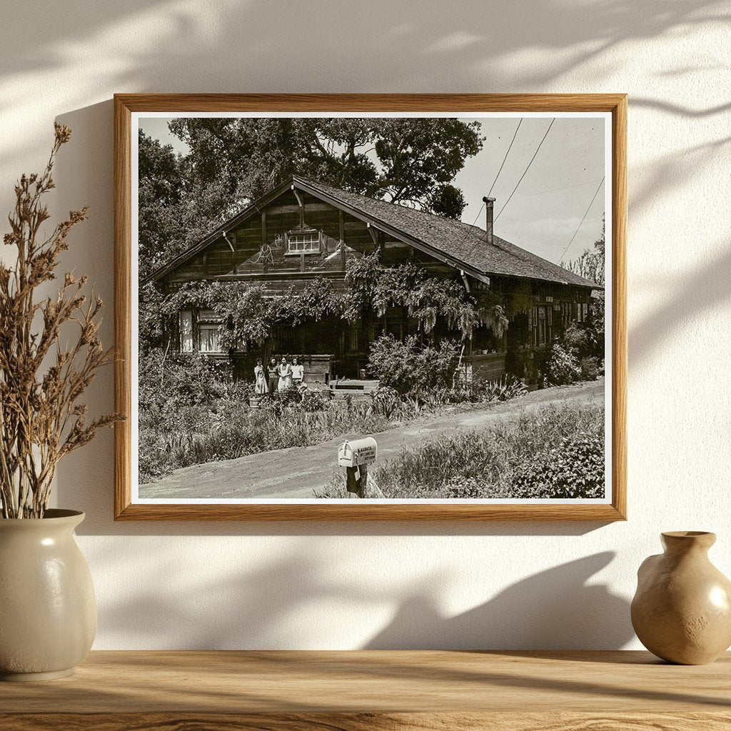 Japanese American Women with Dog in Mountain View 1942 - Available at KNOWOL