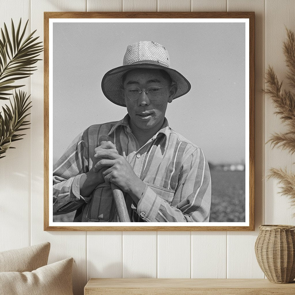 Japanese - American Worker in San Benito County 1942 - Available at KNOWOL