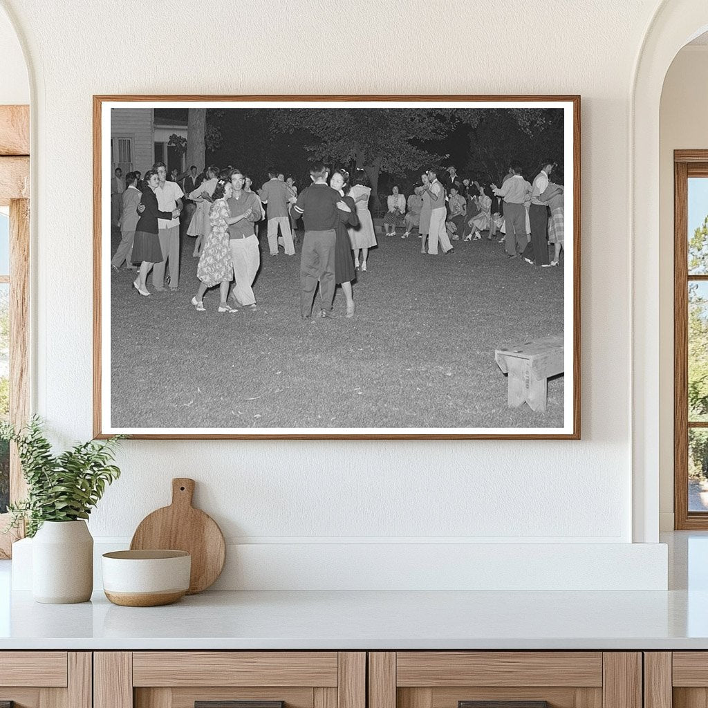 Japanese - Americans Dance at Nyssa Camp July 1942 - Available at KNOWOL