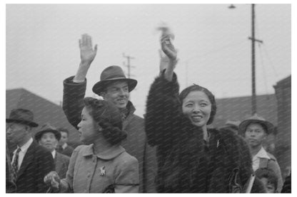 Japanese - Americans Evacuated from Los Angeles April 1942 - Available at KNOWOL