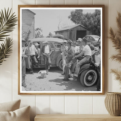 Japanese - Americans Picnicking in San Benito County 1942 - Available at KNOWOL