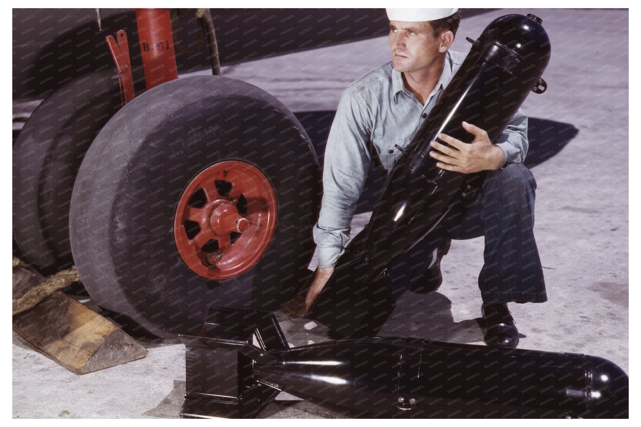 J.D. Estes at Naval Air Base Corpus Christi 1942 - Available at KNOWOL