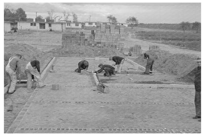 Jersey Homesteads Construction Workers November 1936 - Available at KNOWOL