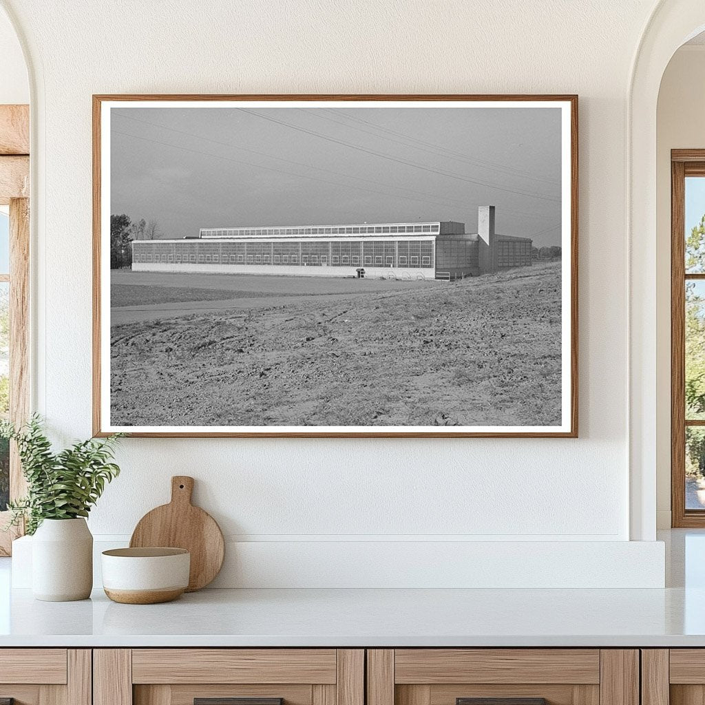 Jersey Homesteads Garment Factory 1936 Architectural Photo - Available at KNOWOL