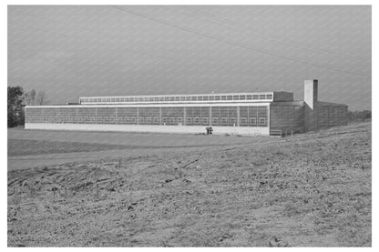 Jersey Homesteads Garment Factory 1936 Architectural Photo - Available at KNOWOL