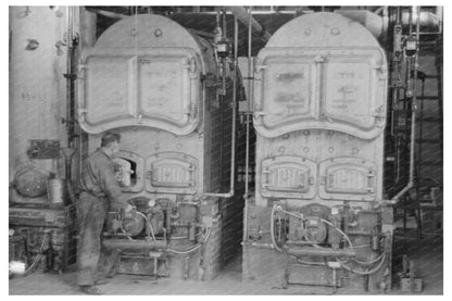 Jersey Homesteads Garment Factory Boilers 1936 - Available at KNOWOL