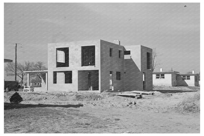 Jersey Homesteads House Under Construction November 1936 - Available at KNOWOL