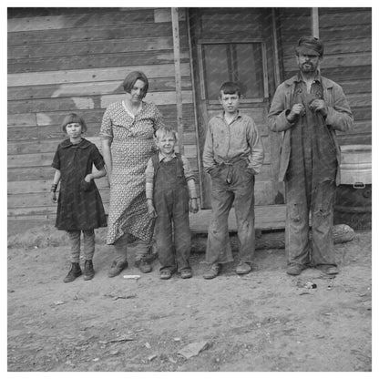 Joe Kramer Family in North Dakota Drought 1937 - Available at KNOWOL