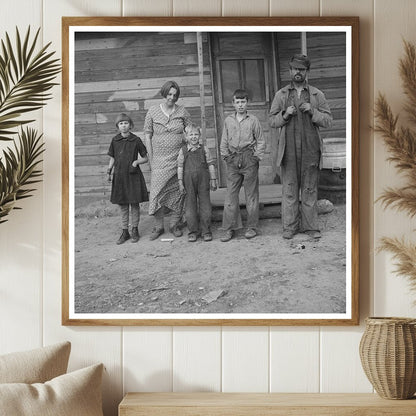 Joe Kramer Family in North Dakota Drought 1937 - Available at KNOWOL