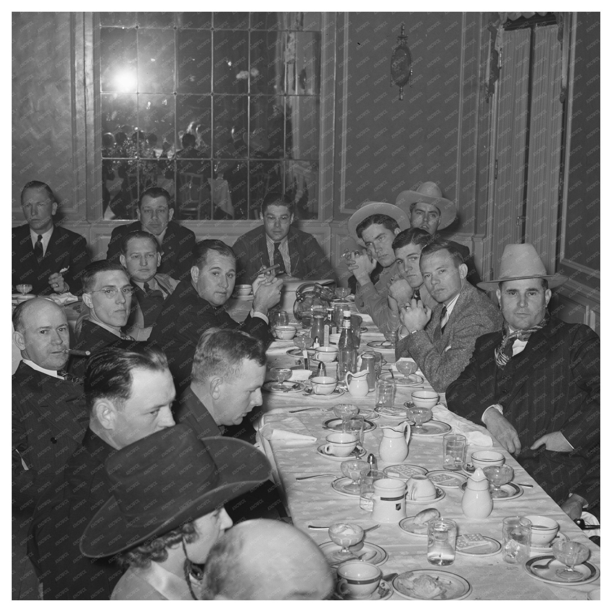 Junior Chamber of Commerce Luncheon San Angelo Texas 1944 - Available at KNOWOL