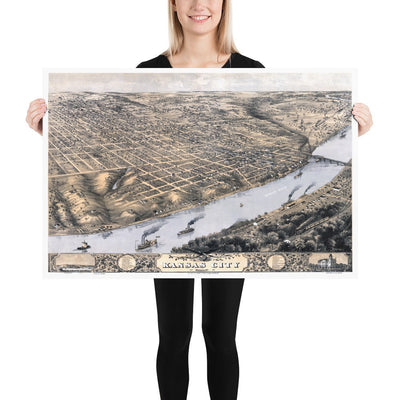 Kansas City, MO 1869 - Available at KNOWOL