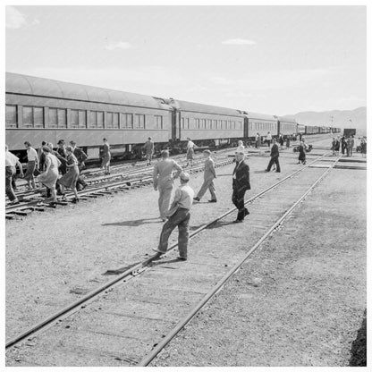 Kearney Nebraska Railroad Yards June 1939 Travel History - Available at KNOWOL