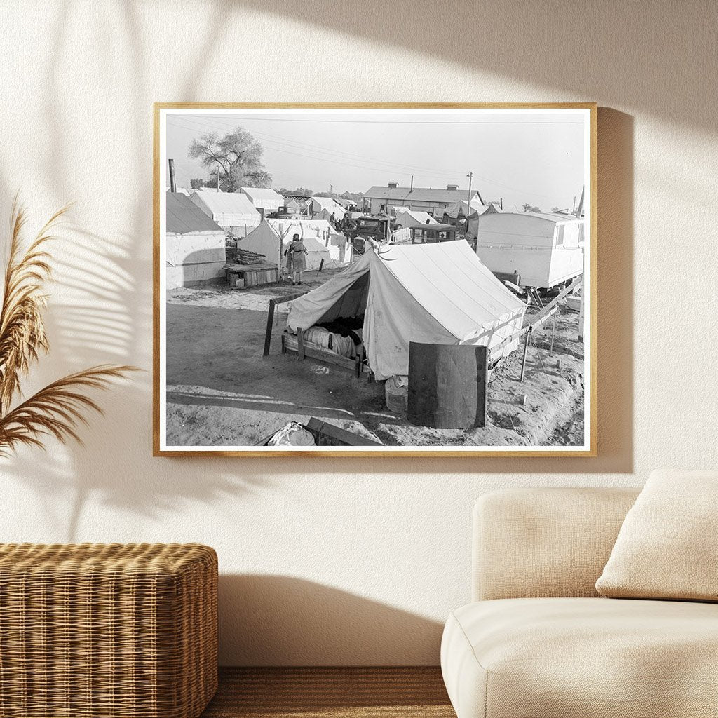 Kern Migrant Camp 1936 Photograph by Dorothea Lange - Available at KNOWOL