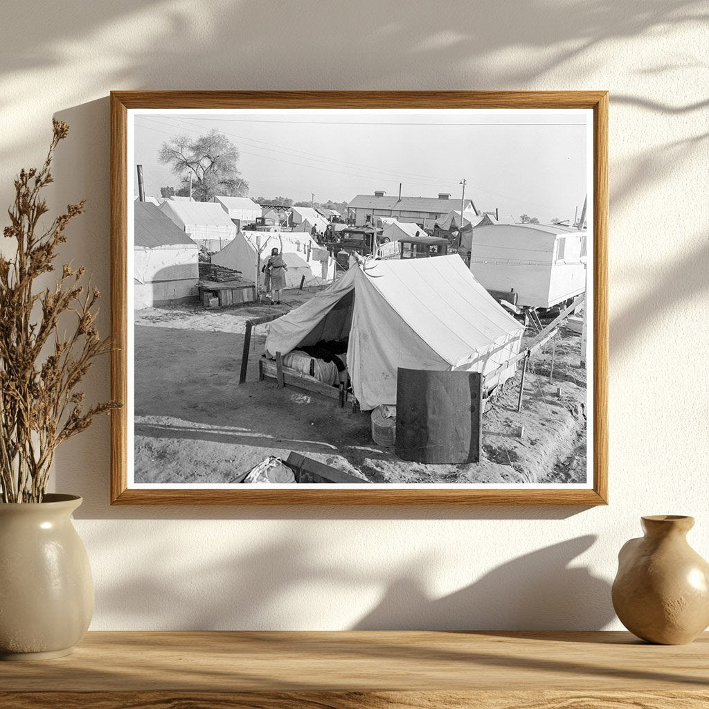 Kern Migrant Camp 1936 Photograph by Dorothea Lange - Available at KNOWOL