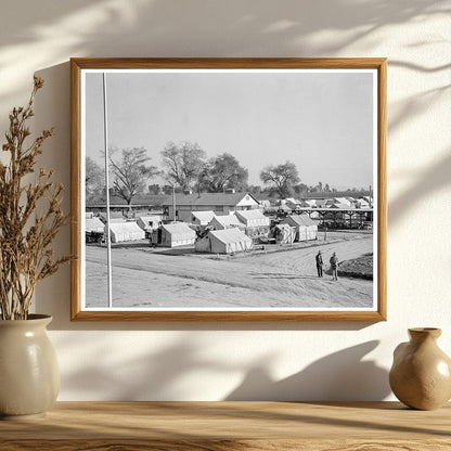 Kern Migrant Camp Sanitary Unit California 1936 - Available at KNOWOL