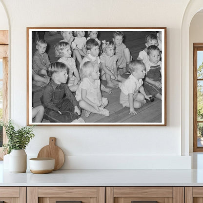 Kindergarten Children at Lake Dick Project 1938 - Available at KNOWOL