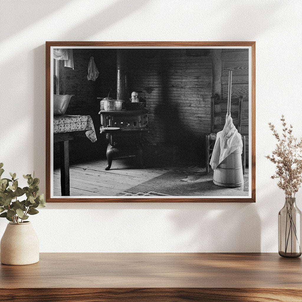 Kitchen of Tobacco Sharecropper in North Carolina 1939 - Available at KNOWOL