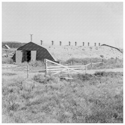 Klamath Basin Potato Storage Cellar August 1939 - Available at KNOWOL