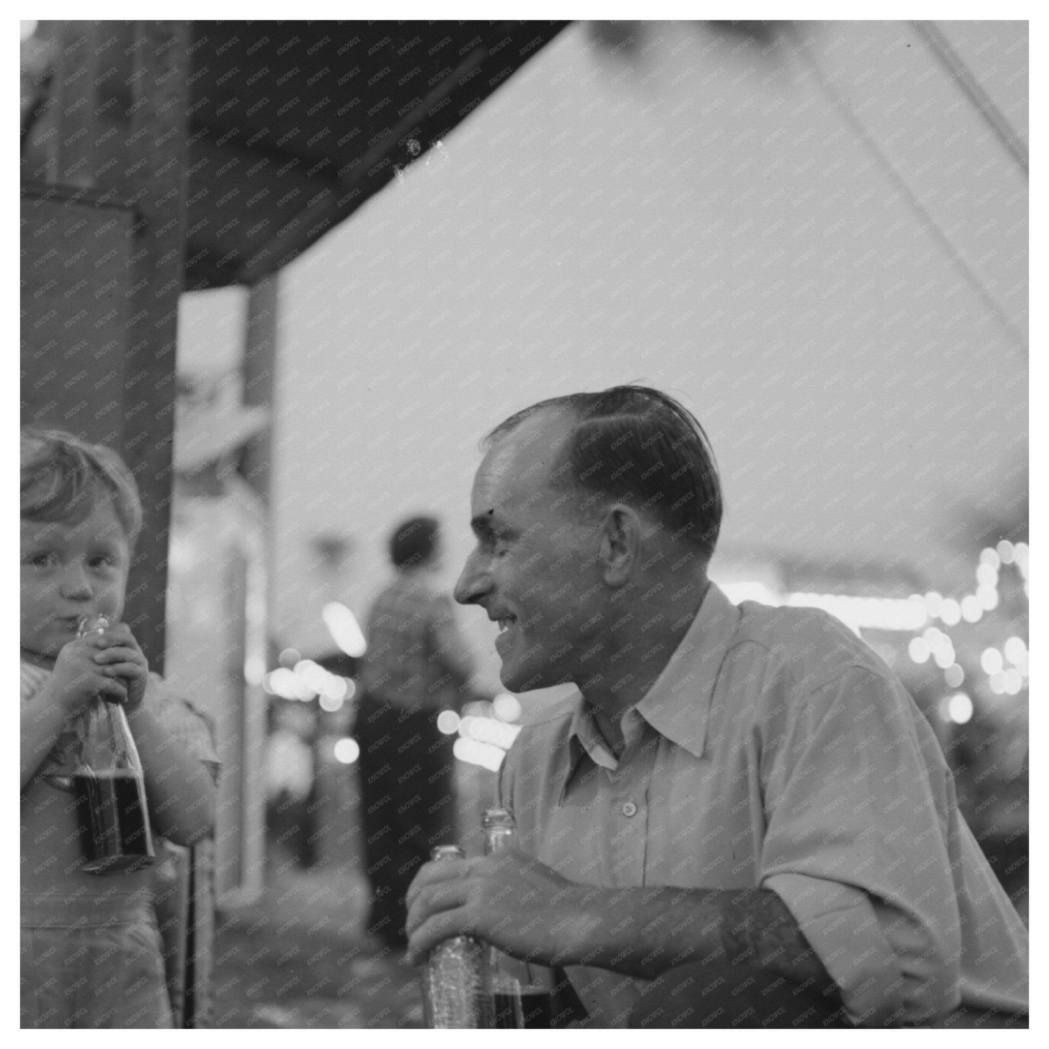 Klamath Falls Circus Scene July 1942 Vintage Photograph - Available at KNOWOL