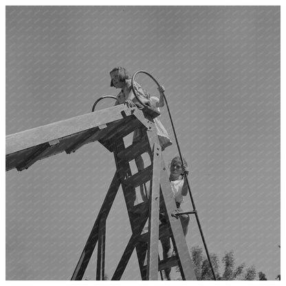 Klamath Falls City Park Scene July 1942 Vintage Photo - Available at KNOWOL