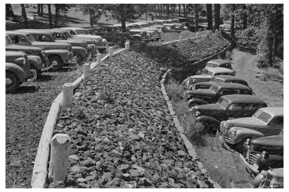 Klamath Falls Oregon City Park July 1942 Cars - Available at KNOWOL