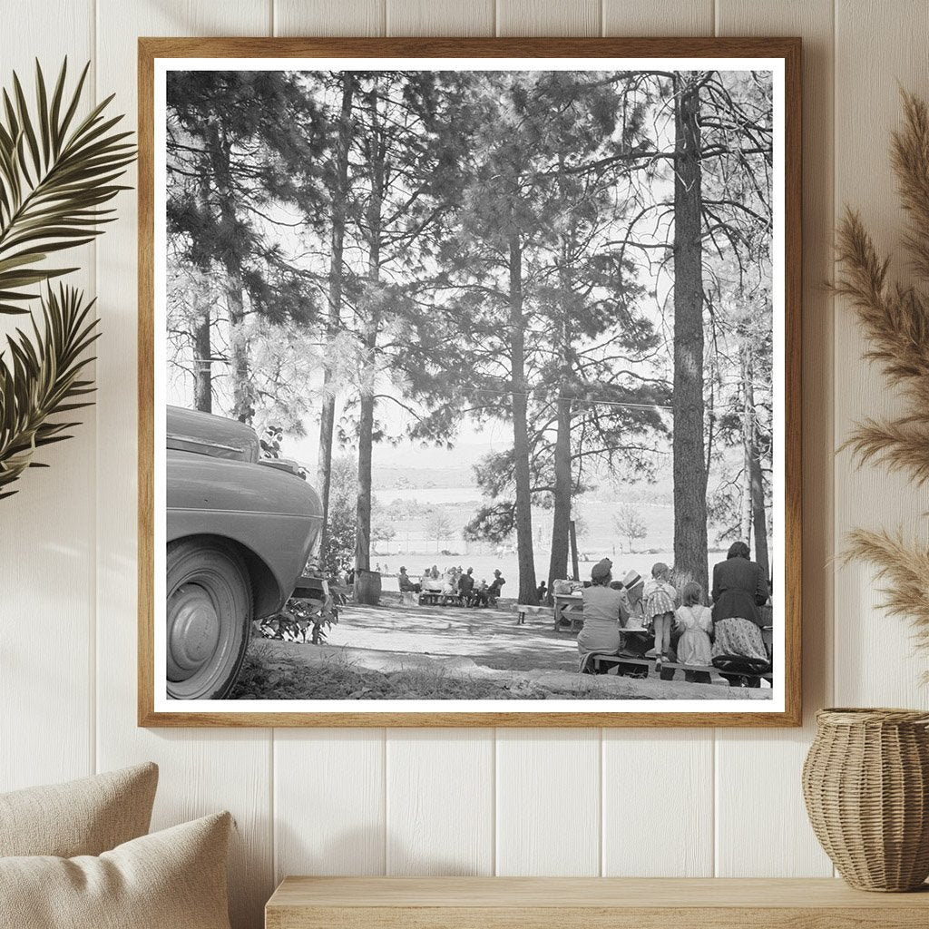 Klamath Falls Park Scene July 1942 Vintage Photograph - Available at KNOWOL