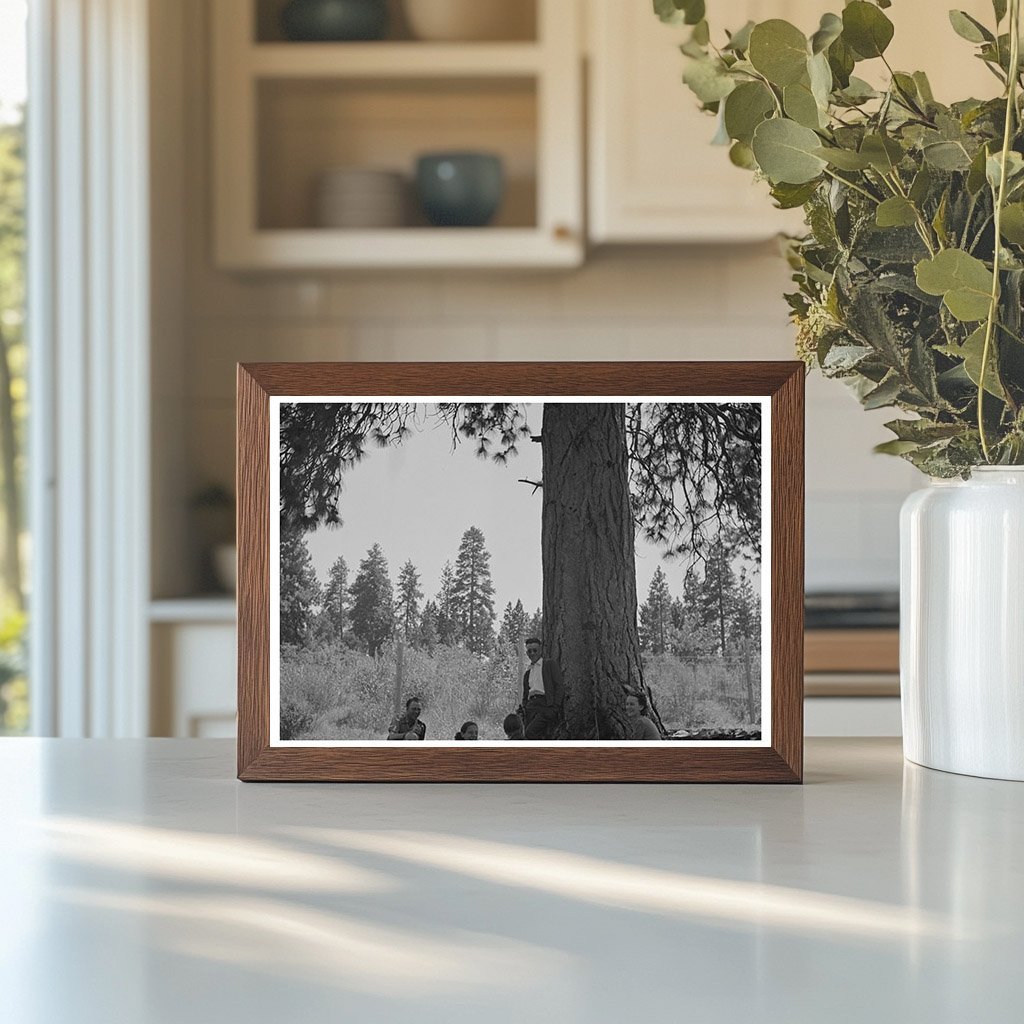 Klamath Falls Picnickers July 1942 Vintage Photograph - Available at KNOWOL