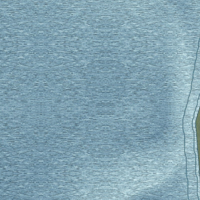 Close-up of the map of Clark's Point, Alaska print showing street and building detail