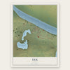 Eek, Alaska map print, the full design