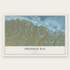 Prudhoe Bay, Alaska map print, the full design