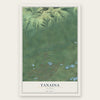 Tanaina, Alaska map print, the full design
