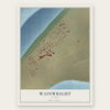 Wainwright, Alaska map print, the full design