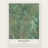 Buckhorn, Alabama map print, the full design