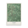 Map of Calera, Alabama, 12 x 18 inch unframed archival matte print
