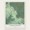 Colbert Heights, Alabama map print, the full design